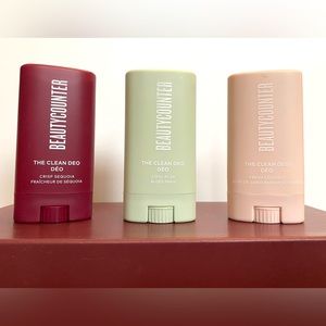 Beautycounter Mini Clean Deodorant Trio